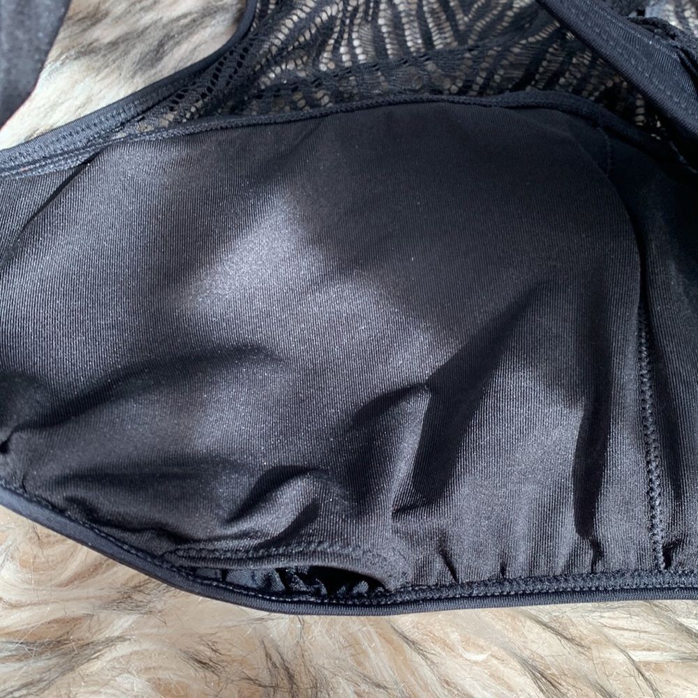 Victoria’s Secret Bikini Bra Top Swimsuit Swimwear Black M - Picture 6 of 9